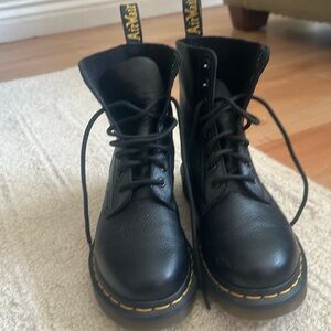 Dr. Martens Black Kids Boots